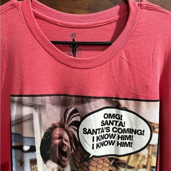 Mens 2X Christmas Elf t-shirt - Picture 2 of 3